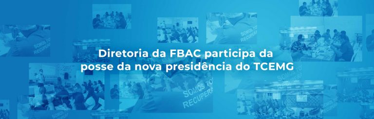 Diretoria da FBAC participa da posse da nova presidência do TCEMG